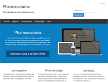 Tablet Screenshot of pharmacorama.com